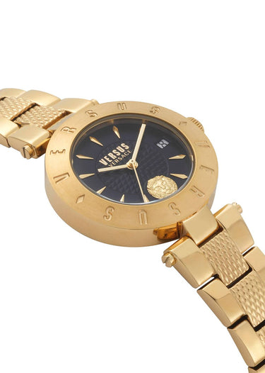 Versus by Versace Damen Armbanduhr Logo 34 mm Armband Edelstahl VSP772718